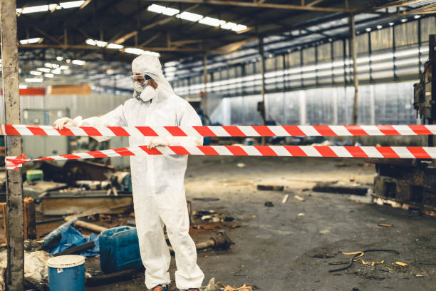 Professional Trauma Scene Cleanup technician working in Joshua, TX